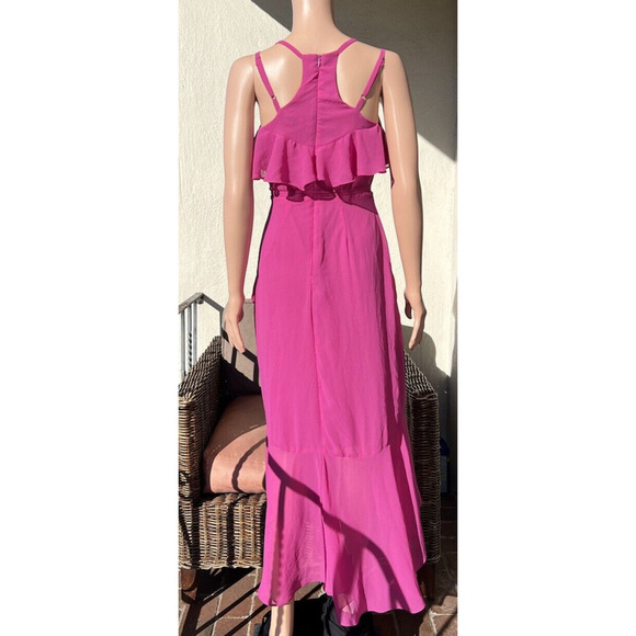 Jolie Vie Maxi Sundress Fuchsia Spring Summer Size S - Picture 2 of 8